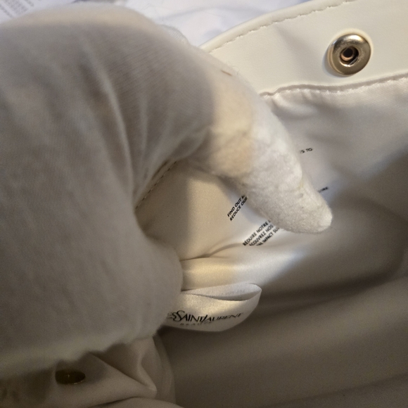 Reworked Crossbody – Created From Authentic YSL Makeup Pouch - Picture 3 of 7